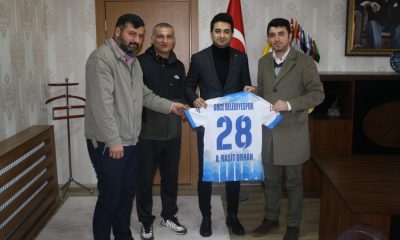 Güce Belediyespordan Kaymakama Ziyaret