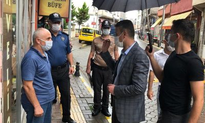 Kaymakam Demir, Covid-19 Denetimlerine Katıldı