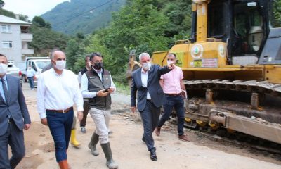 Bakan Pakdemirli Güce’de İncelemelerde Bulundu