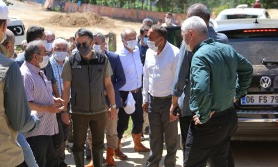 Bakan Kurum,Güce İlçesini Ziyaret Etti