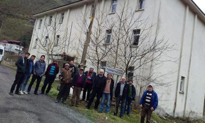 Güce’de Köy Meydanında Hasta Muayenesine Tepki