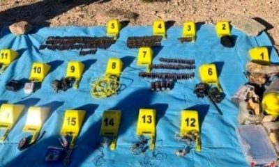 Giresun kırsalındaki terör operasyonlarında 2 adet depo bulundu