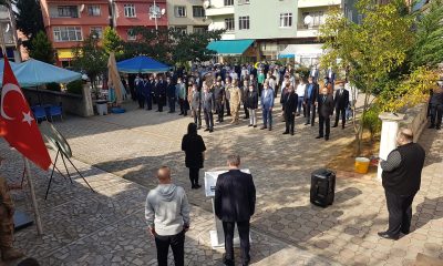 Güce’de Cumhuriyet Bayramı Çelenk Sunma Töreni Yapıldı