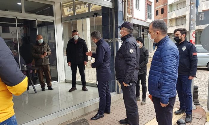 Güce Kaymakamı Demir Coronavirüs  Denetimi Yaptı