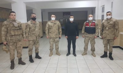 Kaymakam Böyük, Yeni Yıla Güvenlik Güçleri ve Sağlık Çalışanları İle Girdi