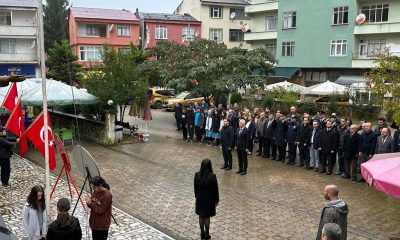 Güce’de Atatürk Saygıyla Anıldı