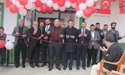 Güce’deki selde yıkılan caminin yerine inşa edilen Akpınar Köyü Camisi ibadete açıldı