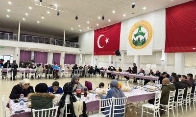 Güce’de Misafir Edilen Depremzedelere İftar Yemeği