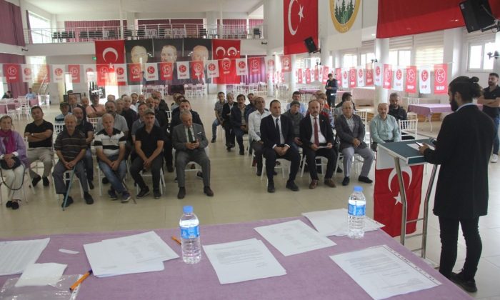 Güce MHP İlçe Başkanı  Kılıç Güven Tazeledi.