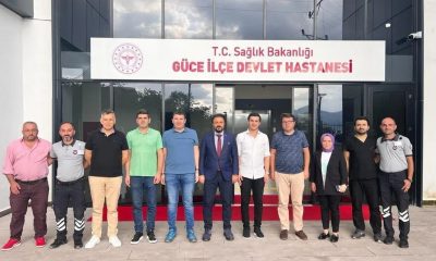 Sağlık Müdürü Güce Devlet Hastanesi’ni Ziyaret Etti