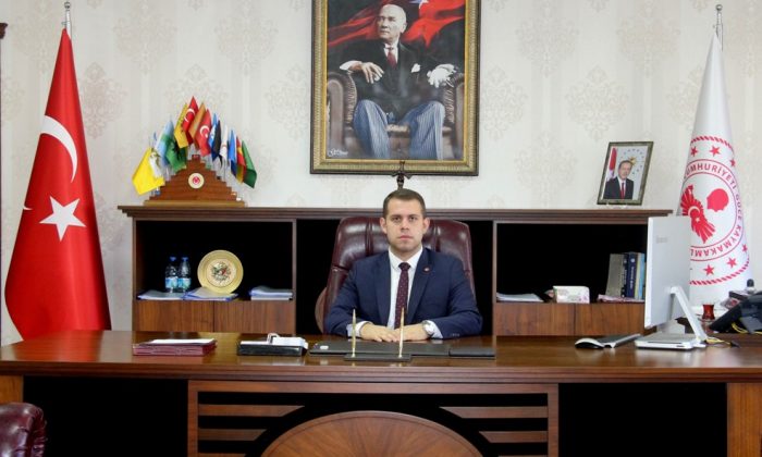  Güce Kaymakamı Bayraktar Görevine Başladı