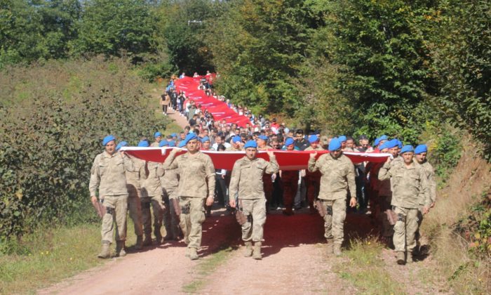 Şaban Kale Şehitleri İçin Vefa Yürüyüşü Düzenlendi