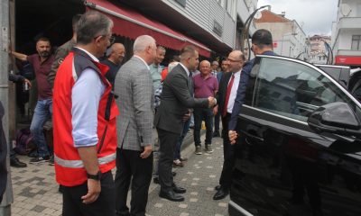 Vali Serdengeçti, Güce İlçesini Ziyaret Etti