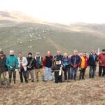 Güce Yaylalarında Yüzlerce Fidanlar Toprakla Buluştu